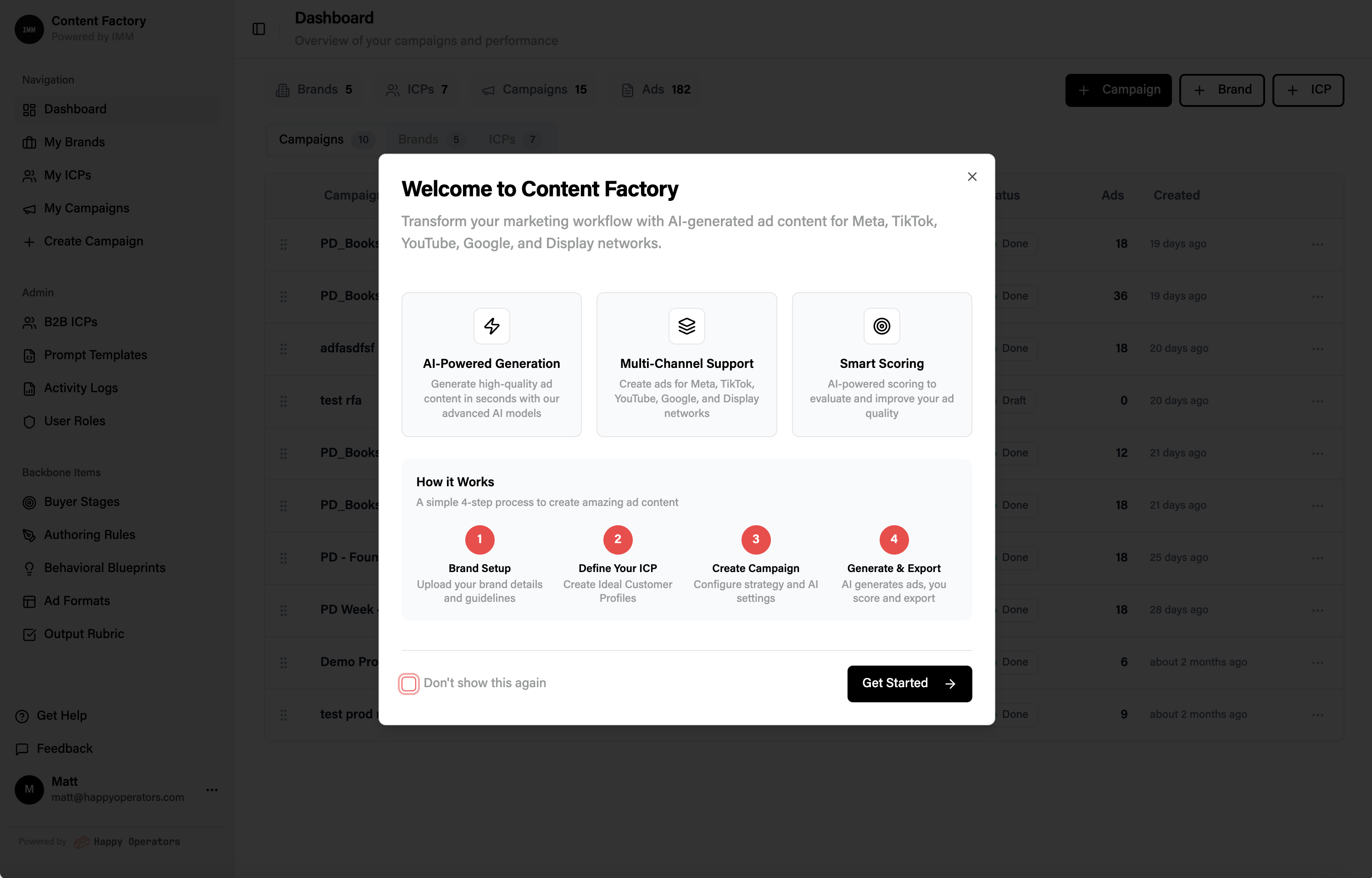 AI-Powered Content Generation System screenshot 3